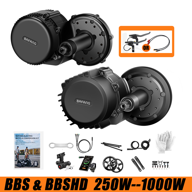 Bafang Bbs02B 48V 750W Mid Drive Kit - Kit de Conversão para Bicicleta Elétrica