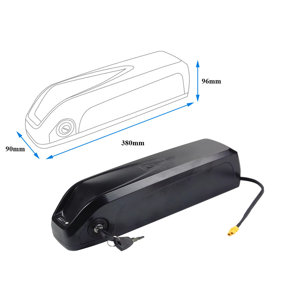 Ebike Battery 48V 20Ah Hailong - Caixa de Bateria Hailong para E-bike
