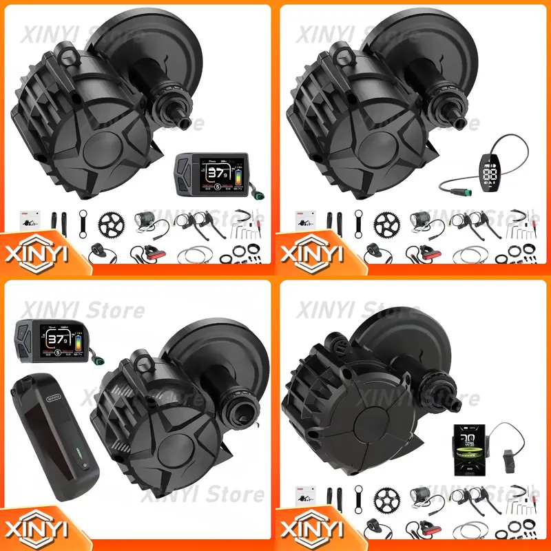Mid Drive Motor Kit 52V 1000W - Kit de motor elétrico para bicicleta