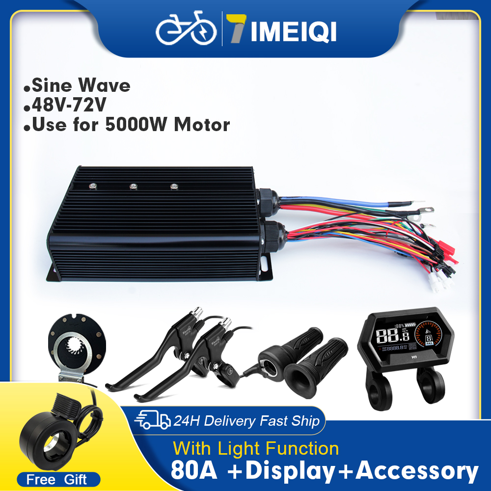 Controlador de onda senoidal p - Sine Wave Controller 48V 72V 80A avaliação e preço