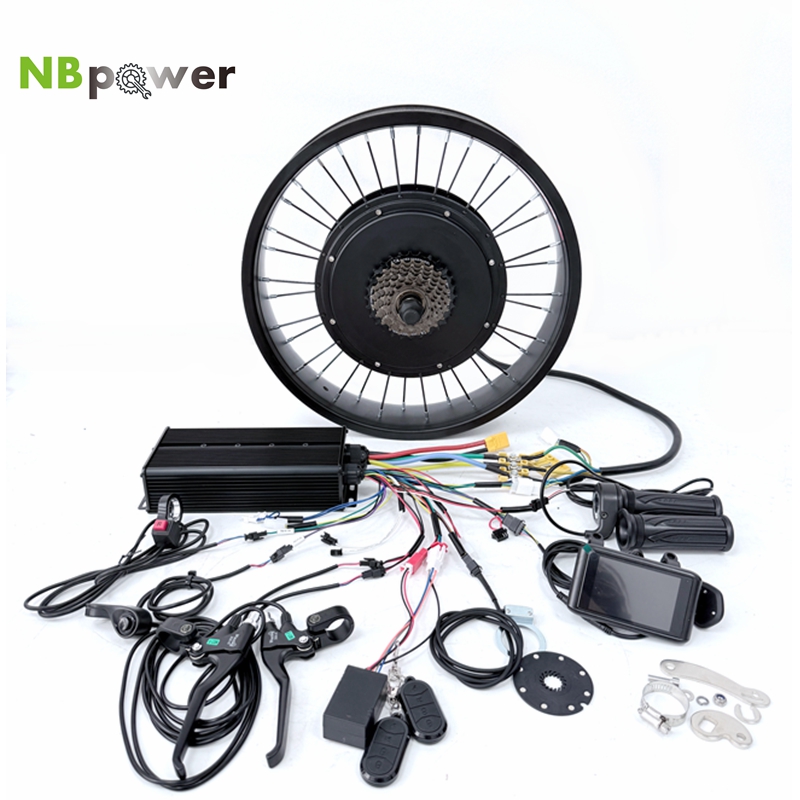Kit de Conversão para Biciclet - Ebike Conversion Kit 72V 3000W avaliação e preço