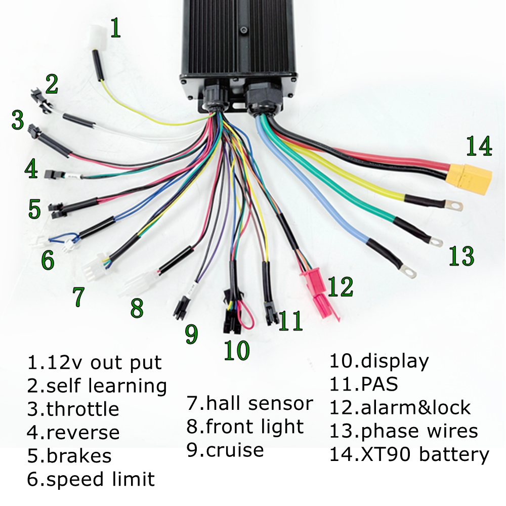 Kit de Conversão para Biciclet - Ebike Conversion Kit 72V 3000W avaliação e preço